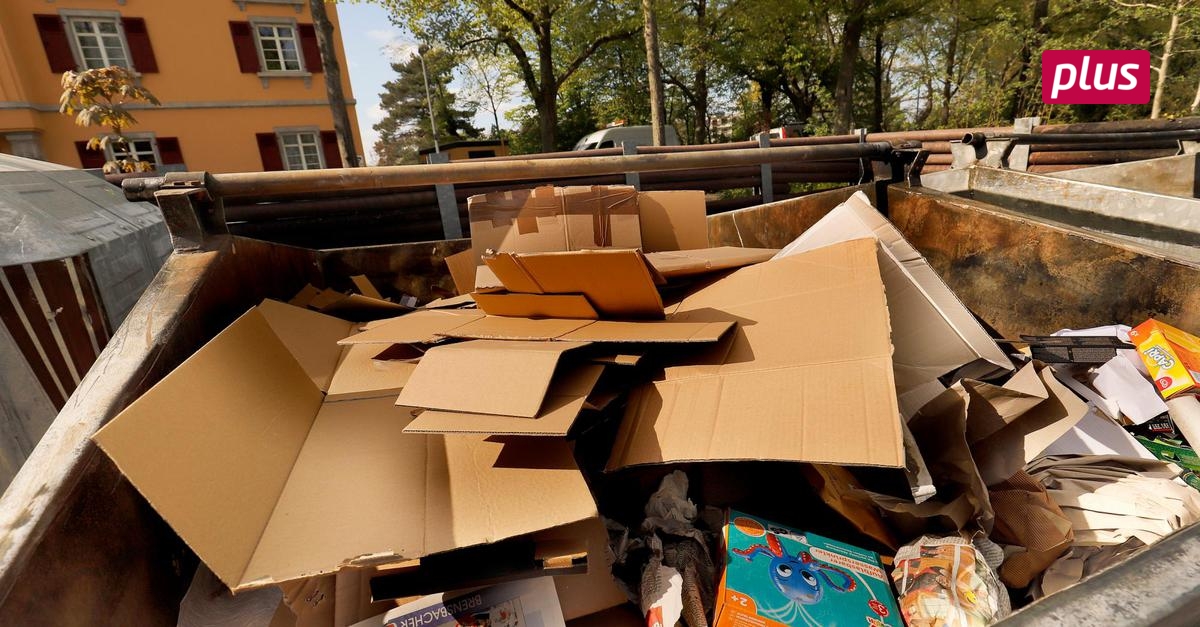 Container in Darmstadt quellen über