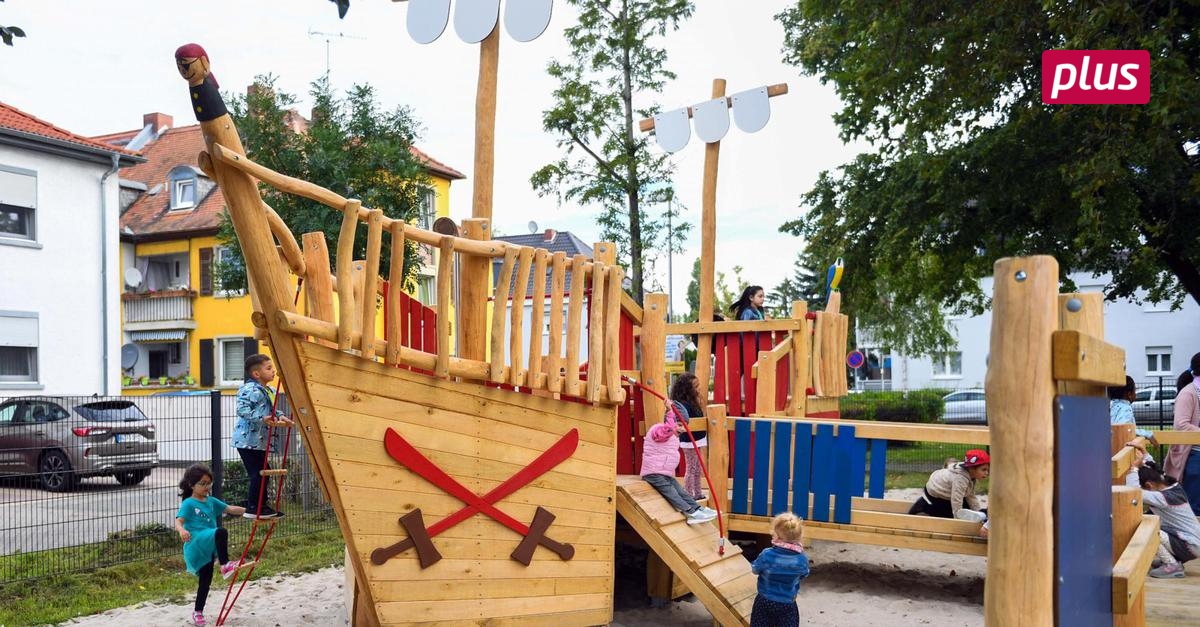 Leinen Los Auf Dem Neuen Spielplatz In Gro Gerau