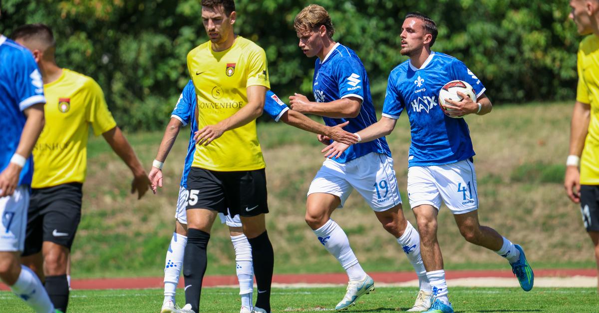 SV Darmstadt 98 siegt überzeugend gegen Sonnenhof Großaspach