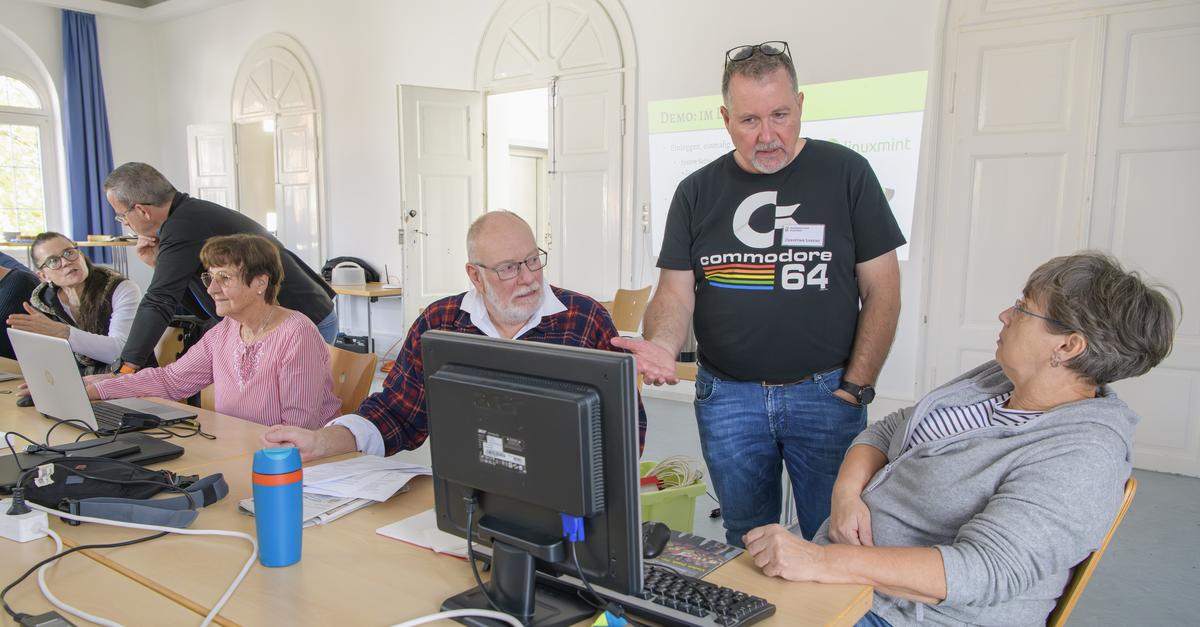 Erfolgreiche Premiere für erstes Linux-Café in Riedstadt