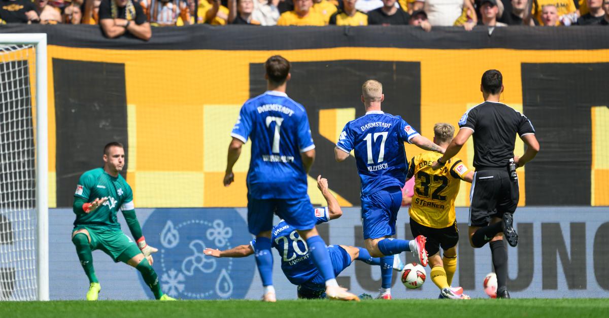 SV Darmstadt 98 verliert in der zweiten Fußball-Bundesliga gegen Dynamo ...