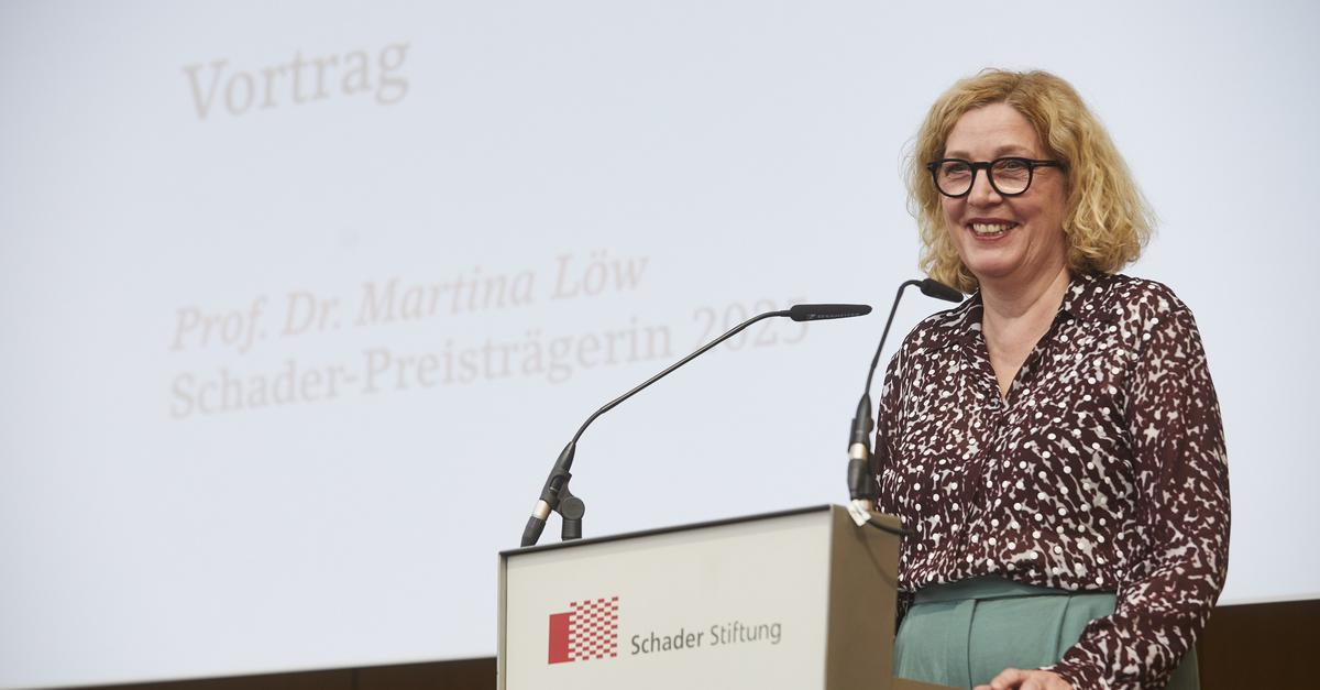 Martina Löw mit Schader-Preis 2025 geehrt: Pionierin der Raumsoziologie