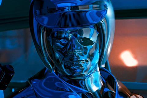 Der Roboter "T-1000" in "Terminator 2" kann dank Computer-Effekten die Gestalt anderer Menschen annehmen. Der Actionthriller war 1991 eine wichtige Wegmarke für digitale Filmtricks. Foto: © StudioCanal 