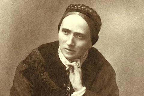 Luise Büchner wurde am 12. Juni 1821 in Darmstadt geboren. Die Fotografie der Frauenrechtlerin entstand um 1870. Foto: Archiv