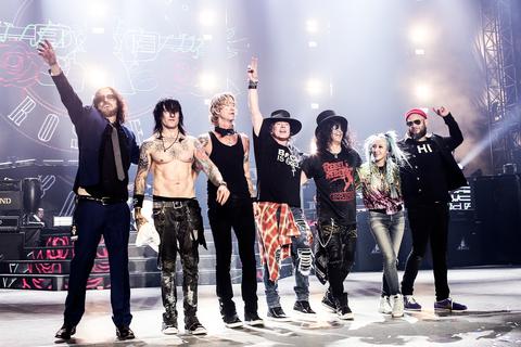 Guns N' Roses gehen 2023 auf Welttournee – und machen dabei auch in Frankfurt Station.