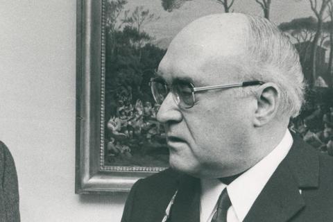 Ein Mann mit Haltung: Ludwig Engel, verfolgter Jurist und später Darmstädter Oberbürgermeister. Archivfoto: Schmidt