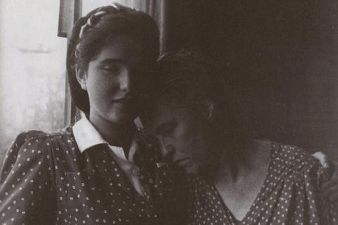 Anna Seghers Mit der Tochter Ruth nach dem Unfall, 1943. Foto: Archiv Anne Radvanyi