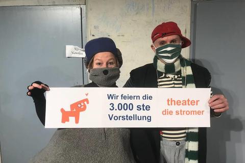 Das Kinder-Kabarett-Duo „Die Stromer“ hat gerade seine 3000. Aufführung gefeiert. Foto: Die Stromer