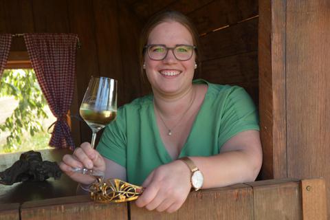 Ihr Amtsjahr als höchste Repräsentantin des Naheweins hat Sophie Semus in vollen Zügen und mit Überzeugung genossen. Rund 60 Termine standen auf dem Programm. Foto: Beate Vogt-Gladigau