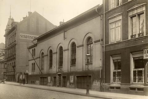 In der Hügelstraße lag die Brauerei „Zum Schützenhof“ (Aufnahme von 1905). Foto: Stadtarchiv