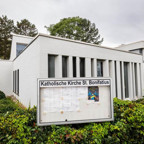 Katholische Kirche St. Bonifazius in Wixhausen.
