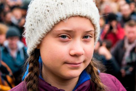 Sieht in ihrem Anderssein eine Chance: Klimaaktivistin Greta Thunberg.  Archivfoto: dpa 