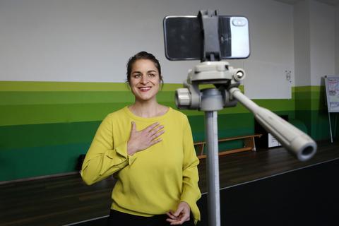 Sie bietet Online-Kurse für Long-Covid-Patienten an: die Sportwissenschaftlerin Mareike Schwed.                 Archivfoto: Karl-Heinz Bärtl