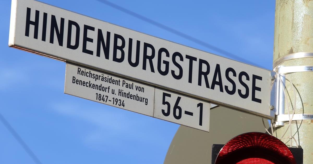 Neuer Name für die Darmstädter Hindenburgstraße steht fest