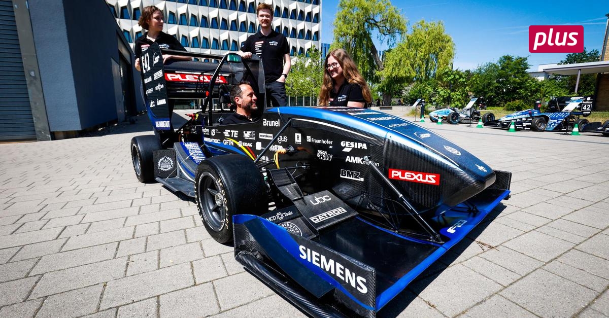 „Formula Student“-Team In Darmstadt Hat Neuen Rennwagen