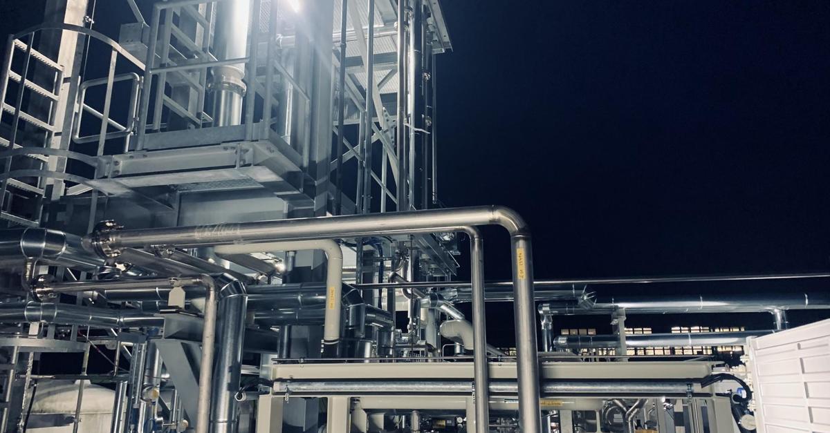 Wie aus Stroh flüssiger Kraftstoff wird