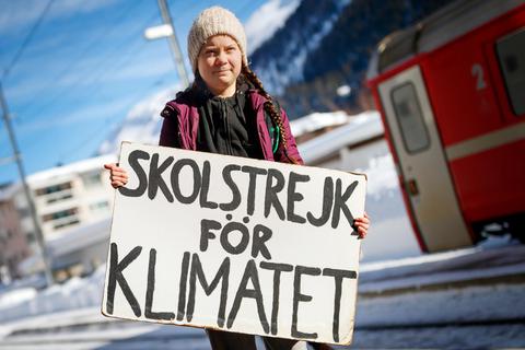 "Schulstreik für das Klima": Wie die Schwedin Greta Thunberg wollen auch Darmstädter Kinder und Jugendliche protestieren.  Foto: dpa 