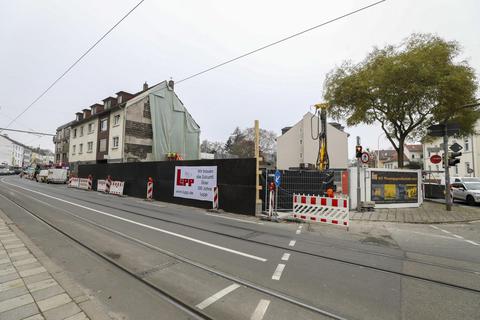 An der Ecke Karl- und Heinrichstraße soll ein Studentenwohnheim gebaut werden. Foto: Torsten Boor