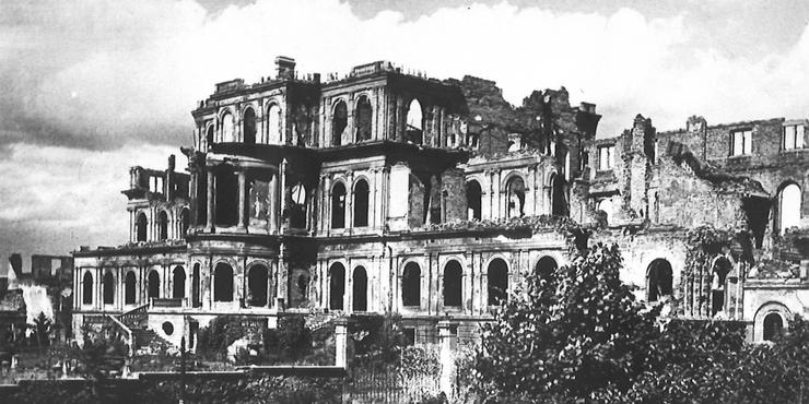 Ein Jahrzehnt Darmstadt Trümmerwüste in den 1940ern