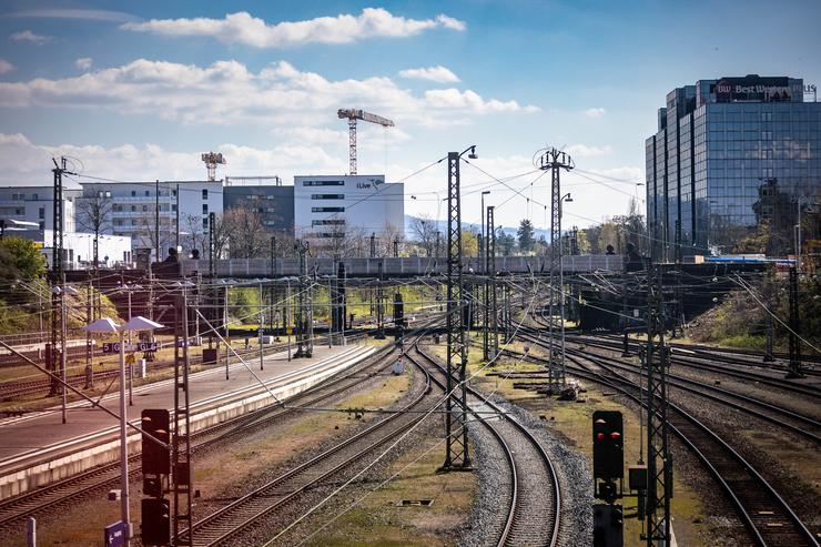 Die Rheinstraßenbrücke Ein Darmstädter Bauwerk verschwindet