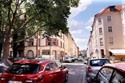 Das Quartier rund um den Lichtenbergplatz hat aus Sicht der Stadt das Potenzial, Testgebiet für einen  sogenannten Superblock zu werden. Archivfoto: Andreas Kelm 