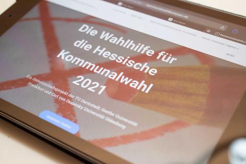 Online-Entscheidungshilfe für die Kommunalwahlen am 14. März. Archivfoto: Thorsten Gutschalk