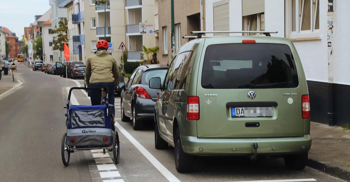 Verkehrsführung neu in Darmstädter Fahrradstraße: Das sagen Nachbarn und ...