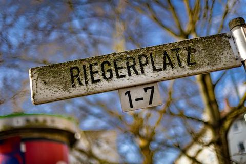 Der Riegerplatz bietet auch Fläche für Veranstaltungen.           