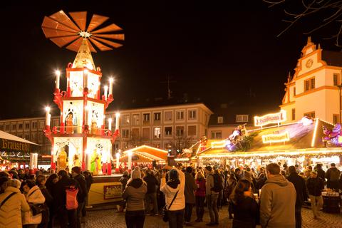 Ob der Weihnachtsmarkt in Darmstadt in diesem Jahr veranstaltet werden kann, ist noch nicht klar.    Archivfoto: City Marketing/Rüdiger Dunker  