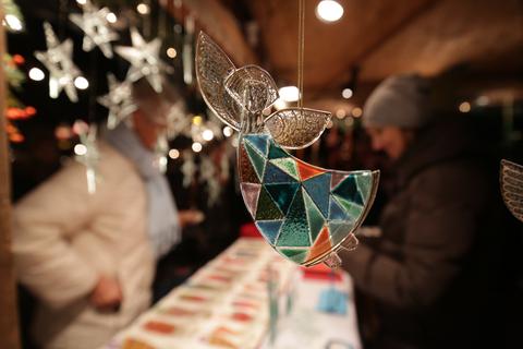 Der kleine Bessunger Weihnachtsmarkt auf dem Forstmeisterplatz wird am ersten und zweiten Adventswochenende öffnen.