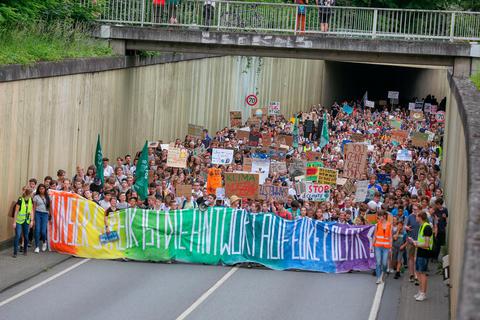Die Darmstädter "Fridays-for-Future"-Aktivisten haben seit dem Frühjahr Tausende junge Menschen für den Klimaschutz auf die Straße gebracht. Archivfoto: Joaquim Ferreira  