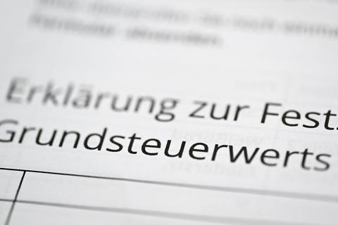 In Hessen wurden bislang mehr 2,4 Millionen Grundsteuer-Erklärungen abgegeben.