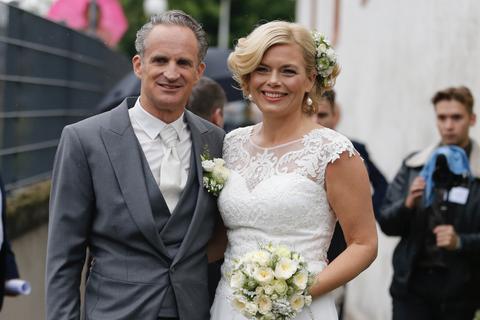 Das Brautpaar: Julia Klöckner und Ralph Grieser. Foto: Sascha Kopp