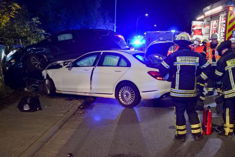 Am Freitagabend hat es in Bensheim gekracht. Bei dem Unfall wurde eine Person verletzt. Foto: 5Vision.media