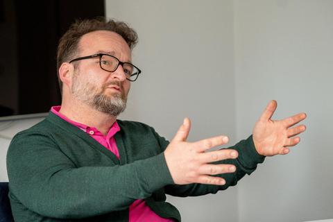 Dirigent und Tenor: Danilo Tepša leitet seit einem Jahr den Bensheimer Chor ars musica. Thomas Neu
