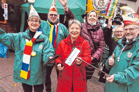 Die Bensheimer Karneval-Gesellschaft feiert am 12. November ihre Kampagneneröffnung. Wie in den Jahren zuvor haben es die Narren bei ihrer Traditionsveranstaltung auf den Stadtschlüssel abgesehen. © Thomas Zelinger