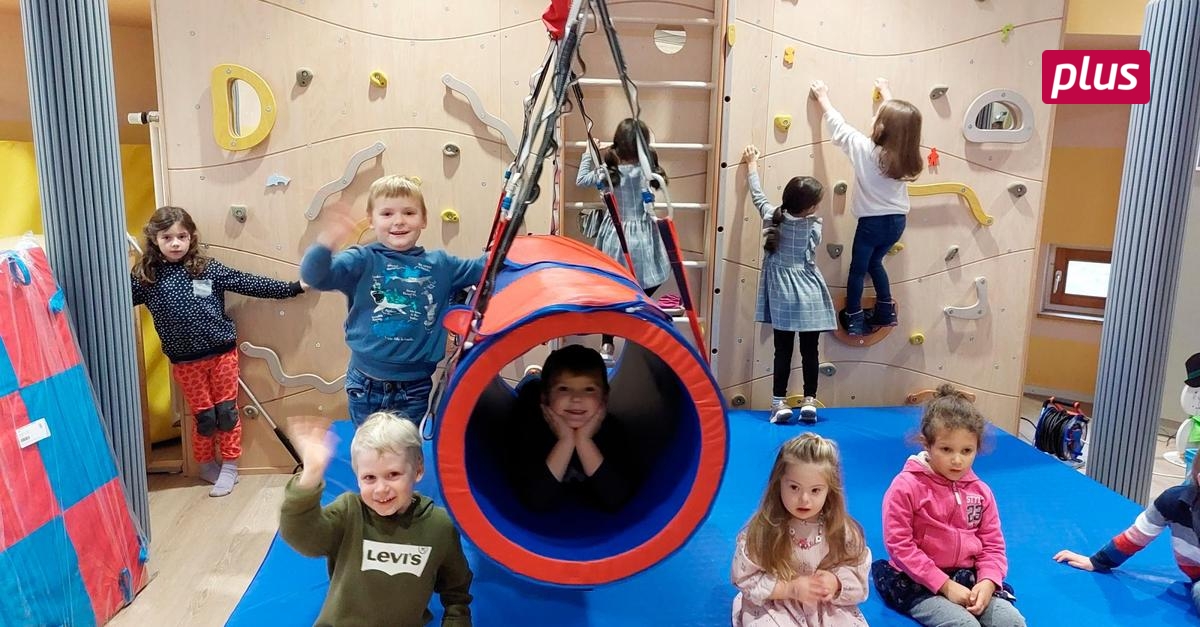 Kita "Villa Kunterbunt" in Bürstadt erhält neuen Turnraum