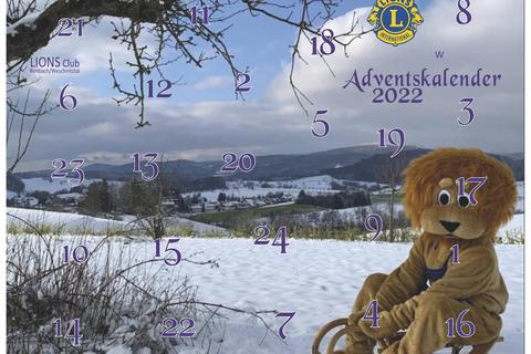 Die Adventskalender-Aktion des Lionsclub startet wieder. Foto: Lionsclub Weschnitztal-Rimbach