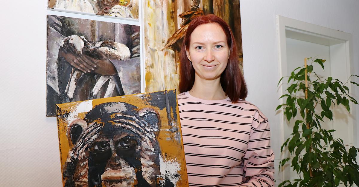 Als Künstlerin von der Wolga an die Weschnitz