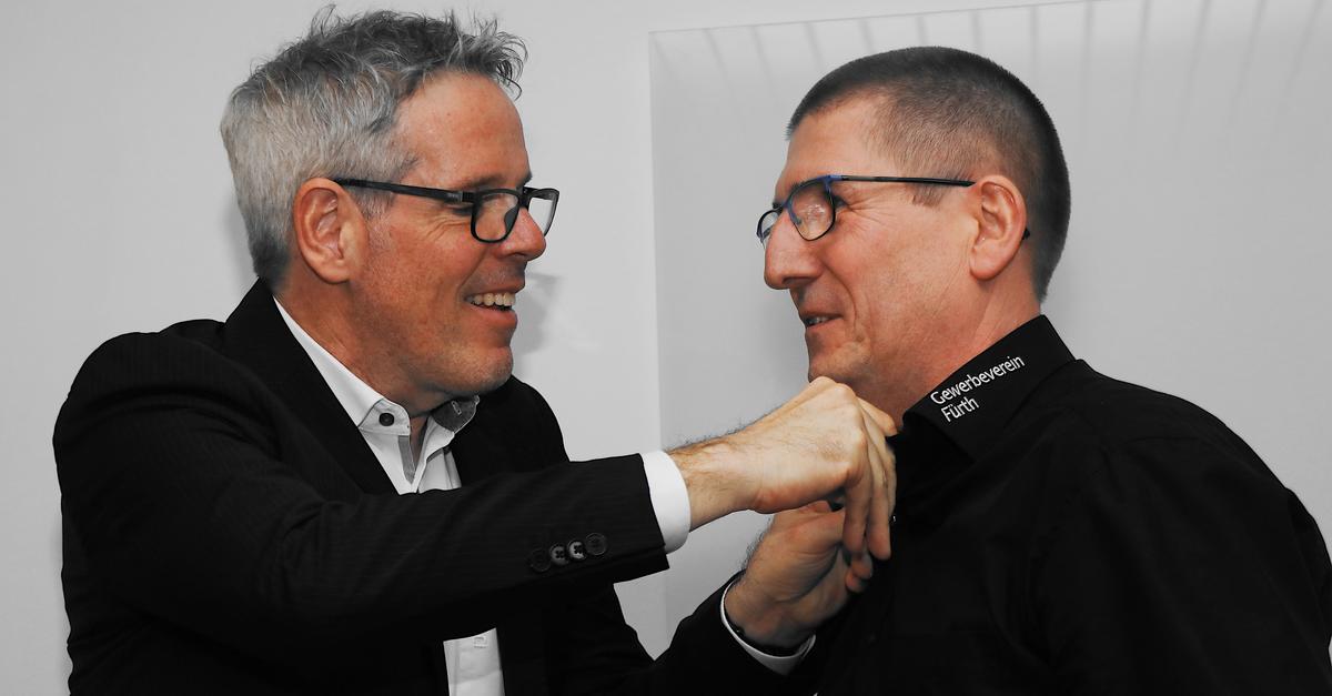 Fürth: Bernd Schmitt erhält Landesehrenbrief