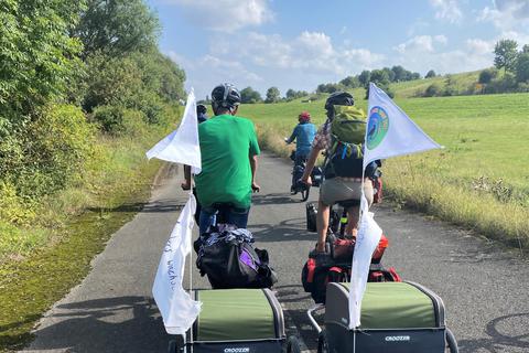 Für fairen Handel und mehr Nachhaltigkeit in die Pedale treten: Das ist bei der „Öko-fairen Kaffee-Radeltour“ möglich. Foto: Maiken Winter