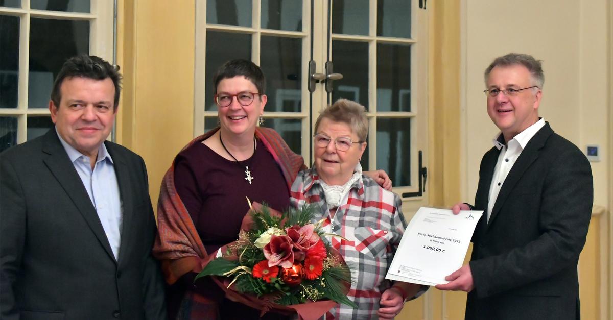 Heppenheimerin Ute Karger bekommt BorisSuchanekPreis