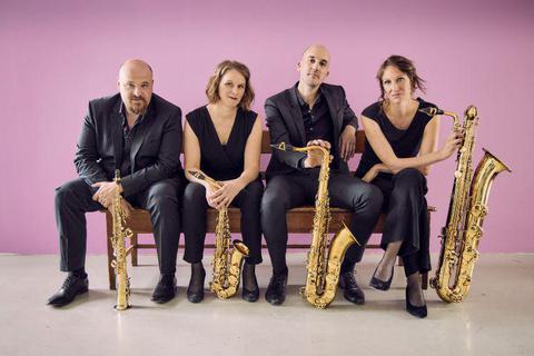 Vier Saxofone sollen in Heppenheim das Flair einer Epoche einfangen. Foto: Forum Kultur