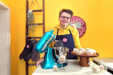 Ein Freund von Cupcakes: Johannes Hildenbeutel. © Dagmar Jährling