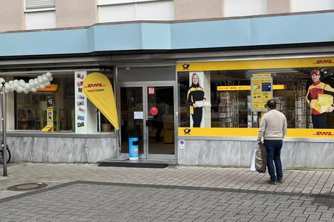 Neue Anlaufstelle für Postkunden in der Heppenheimer Wilhelmstraße.