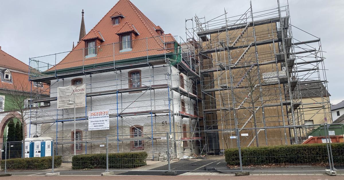 Lampertheim: More patience required for the renovation of the tithe barn