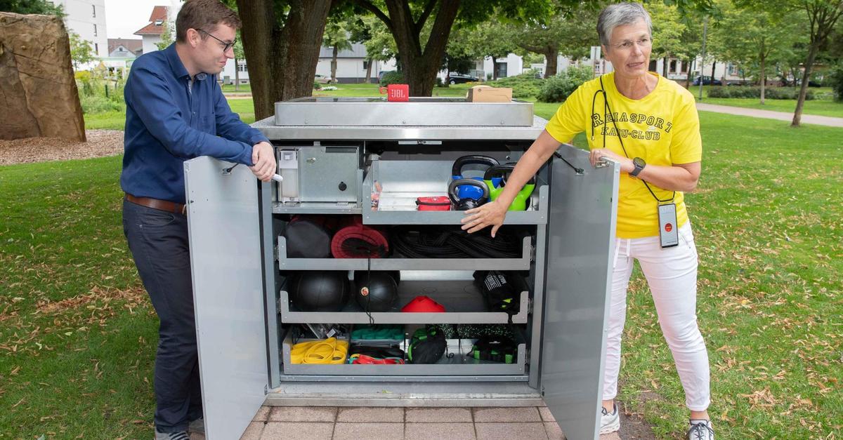 Ein Jahr Sportbox im Lampertheimer Stadtpark