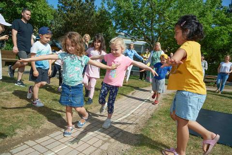 In Lampertheim wird kindliche Motorik spielerisch gefördert