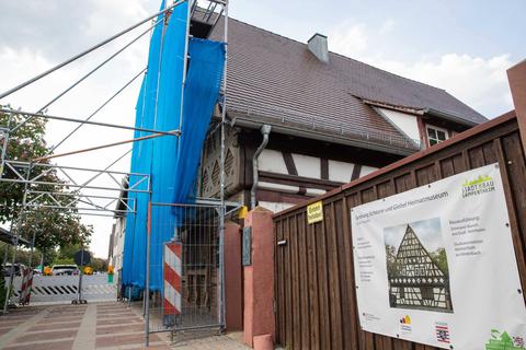 Das Heimatmuseum ist zur Baustelle geworden. Foto: Thorsten Gutschalk