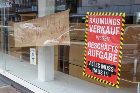 Das Schuhgeschäft Hörmann in der Kaiserstraße wird nach mehr als 100 Jahren in der Lampertheimer Innenstadt zum Monatsende schließen.